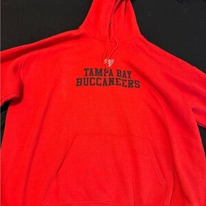 Red Tampa Bay Buccaneers Hoodie